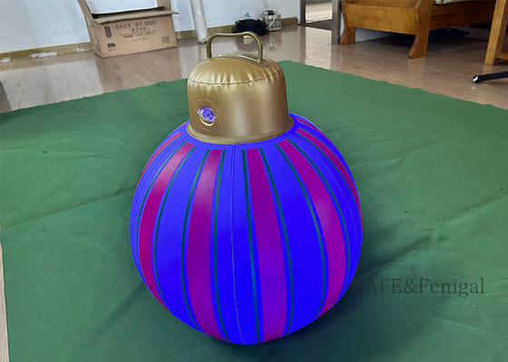 LED Balloon Light Christmas Inflatable PVC (Silver/Gold) - Outdoor Home Decor Stunning Balloon Light Tower