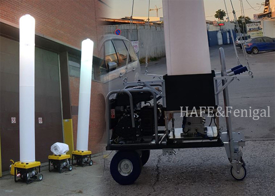 COLUMUS Emergency Lighting Inflatable Tower HMI1000W 360° No Glare Outdoor Portable