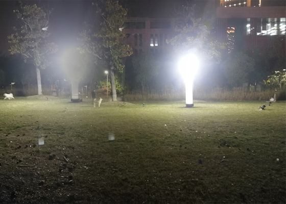 No Glare Inflatable Lighting Tower 1200W 60HZ Emergency System for Night Outdoor Portable Use