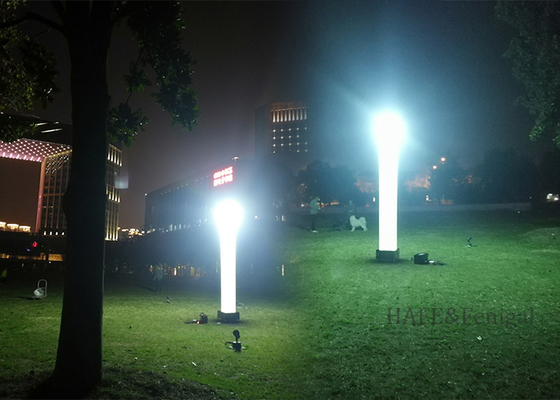No Glare Inflatable Lighting Tower 1200W 60HZ Emergency System for Night Outdoor Portable Use