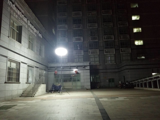 600W LED Safety Balloon Light Tower: Ideal for Road and Building Repairs Lighting