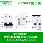 Acti9 C120 Industrial Circuit Breaker 63A~125A, 1P,2P,3P,4P for Circuit Protection AC230V/400V Home or Industrial Use