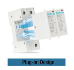 1 2 3 4 Pole SPD Surge Protection Device , Industrial Surge Protector 3 Phase 1 Phase 230V/400V