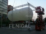 12kw Outdoor Film Lighting Balloons Suspended By Truck Crane Rig