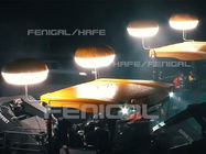 Tungsten Halogen 130CM Inflatable Lighting Balloon For Night Road Maintenance