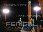 Tripod lighting balloon LED400w for safety illumination at construction site