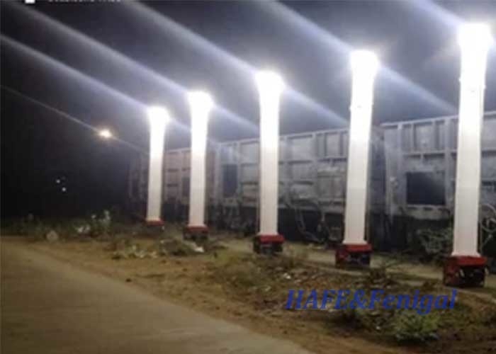 Safety Inflatable Light Tower HMI 1000W Suitable For Outdoor Industrial Lighting At Night 360 Degree