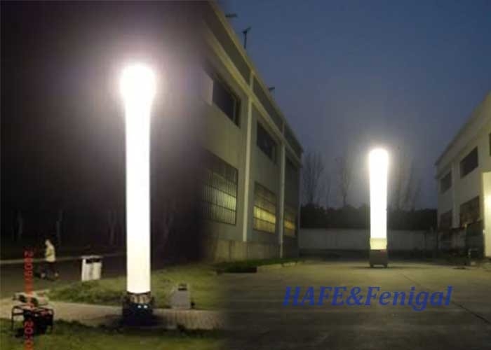 Portable Inflatable Lighting Tower Night Outdoor Lighting Equipment 575 W HMI No Glare