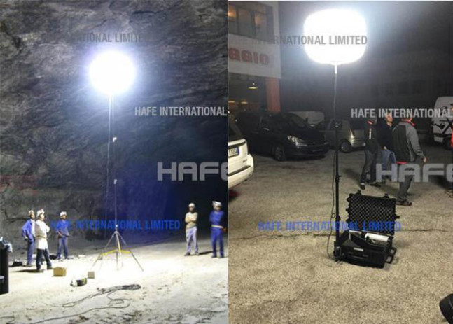 Portable Non-Glare Industrial 480W SUN LED Balloon Light Customizable Safety Lighting for Various Applications