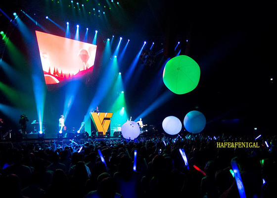 1m 80cm 50cm RGB LED Glow Balls Perfect For Large Crowd Events Concerts Music Festivals