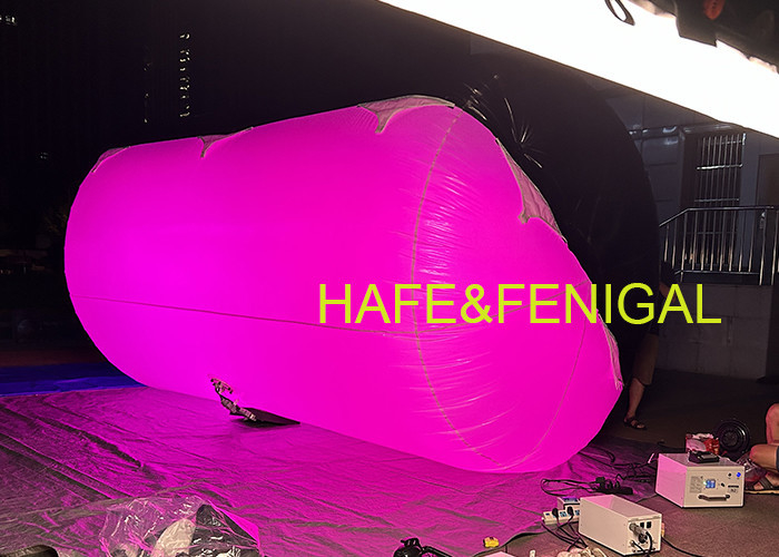 Suitable For Commercial Advertising, Church, Theater Lighting Inflatable Tubular LED 1.8kw Movie Light