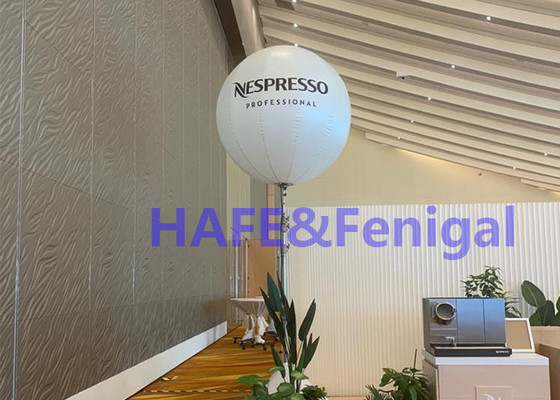 600W PVC Tripod Pearl Balloon Lamp 90cm Advertising Decoration Model, Exhibition Event Lighting Guide Two-in-One