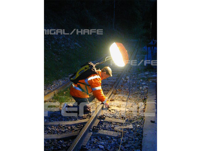 Backpack portable balloon light with DC24/48v battery for rescue