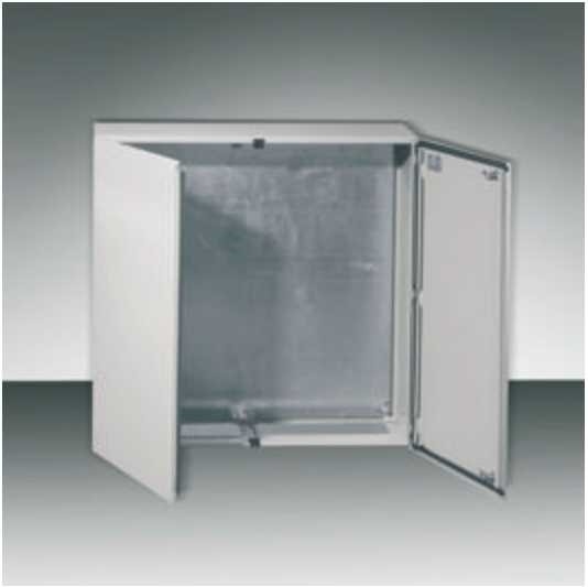 Sheet Steel Electrical Distribution Enclosure Box Double Door Wall Mount IP55 IK 10