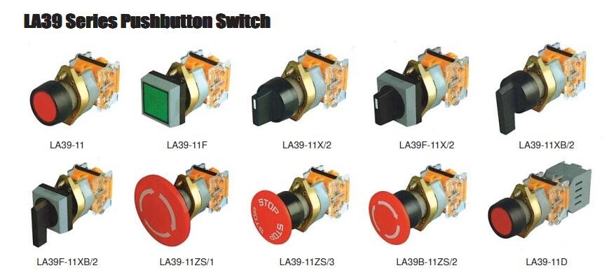 Industrial Push Button Switch Indicator 230v NP2 Controls Illuminated Flush Head