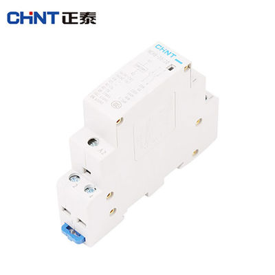 Modular 1 3 4 2 Pole AC Contactor , Home AC Contactor 20A 25A 40A 63A 230V/400V IEC 61095
