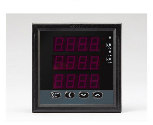 Digital 1/3 Phase Low Voltage Components 600V 50A Ammeter Voltmeter PN-666s Combination Meter