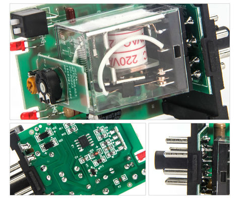 12V 24V 36V Analog Timer Relay , Power On Power Off Delay Electricity 380v 220v 0.5s~24h