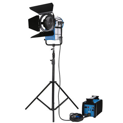 5500k-5600k LED Studio Lights 1200W HMI Fresnel Daylight High Speed Flicker Free Ballast