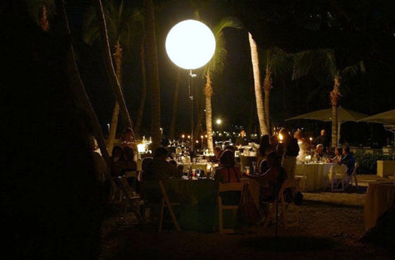 Indoor Outdoor 600 Watt Moon Balloon Light Event Decoration 1.6m/5.2ft Diameter