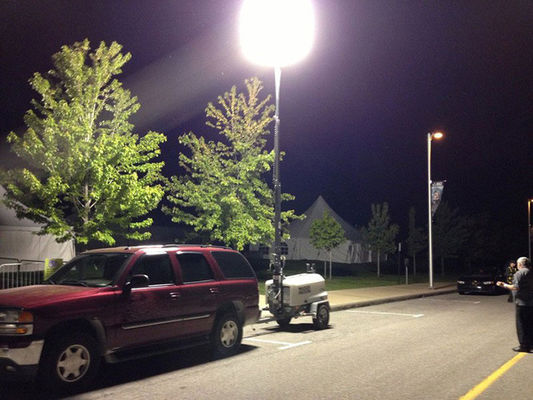 Weatherproof Moon Balloon Light LED 400w Metal Halide Lamp 1kW Law Enforcement Illumination
