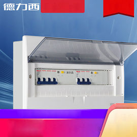 63A 100A Plastic Polycarbonate Lighting Distribution Box 9 12 16 20 24 32 36 45 Ways Delixi